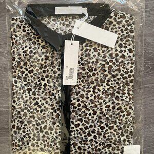 Anne Fontaine Leopard Print Blouse.